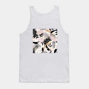 Abstract botanical pattern Tank Top